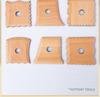 6-Piece Wooden Pottery Tool Set for Trimming, Shaping, and Sculpting Clay