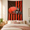 Cleveland Browns Tapestry highquality for decorating living room bedroom dorm walls ideal as bedroom wallart orholiday gift