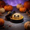 Halloween Ghost Fidget Toy 1/5Pcs Dumpling Squeeze with Steamer, Pumpkin Eyeball Hand Therapy Balls Skull for Relieve Stress, Holiday Party