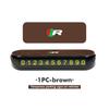 Car Temporary Parking Card Phone Number Card Plate Telephone Number Holder For Jaguar XF XJ XE XK S-Type F-Type X-Type F-Pace SS18