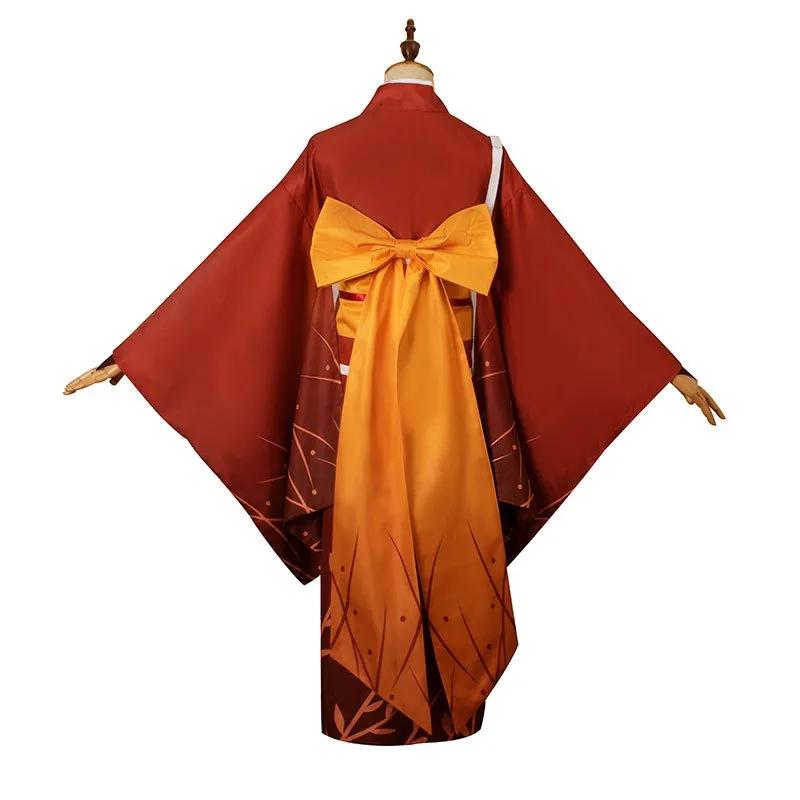 Anime Bsd Izumi Kyouka Kimono Cosplay Kostým s pokrývkou hlavy na Halloween Izumi Kyouka