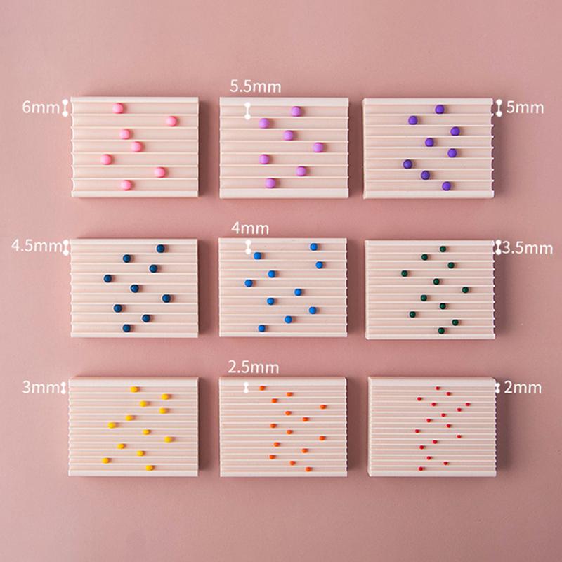 1/4Pcs Pottery Hand Rolling Shaping Maker 2-In-1 Rubbing Strip Soft Ball Mold For Clay Bead Diy Jewelry Earring Handmade Craft