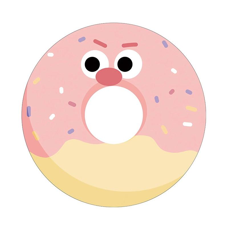 

1pc New Donut Round Coaster Desktop Drain Pad Office Tea Cup Water Cup Storage Pad Hard Diatom Mud 10x10cm