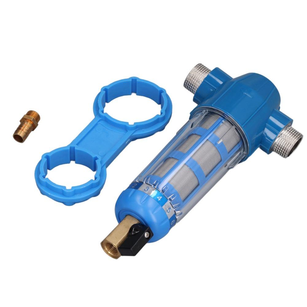 1 jeu de 3 Couvercles en Plastique Tuyau Filtre à Sédiments Tuyauterie d'Eau Alimentation en Eau de Jardin