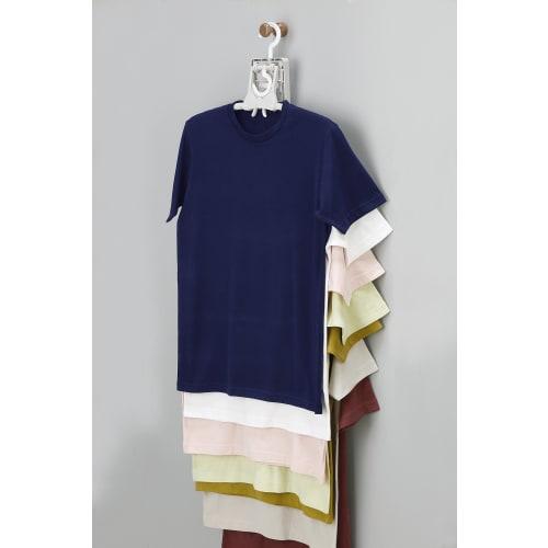 Twin Mall Laundry Drying Rack, 7-Row, Gray, Width 45-62cm x Depth 52cm, BEILU BE-10G, Light Gray