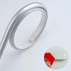 1M Self-adhesive PVC Wall Edge Strip Wall Waist Line Sticker Soft Anti-collision Semi-circular Waterproof Trim Line Skirting