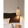 Rattan Chandelier Light Led Light Vintage Zen Style Hanging Light Pendant Lamp for Home Room Decoration Lighting Fixture E27