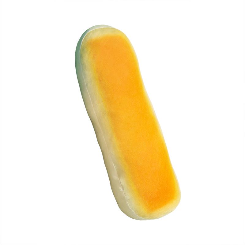 Baguette Pillow Cute Long Bread Cushion for Bedroom or Dorm 50cm 300g жёлтый 1380₽