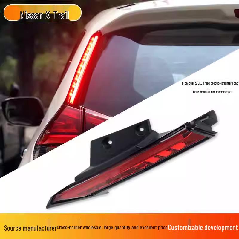 Qashqai 2014-2023 Heck Säulenleuchten LED Sequentielle Blinker & Brems Stoßstangenleuchten