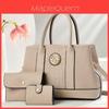 Pu Tote Bag For Women With Inner Zipper Pockets And Urban Minimalist Style