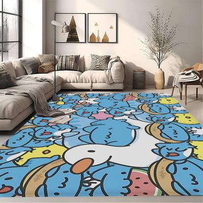Cartoon B-Bugcat Capoo Entrance Door Mat Washable Non-Slip Living Room Sofa Chairs Area Mat Kitchen Welcome Doormat