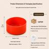 Non-Tip Ceramic Cat & Dog Bowl Set - Easy To Clean, Two-in-One Design