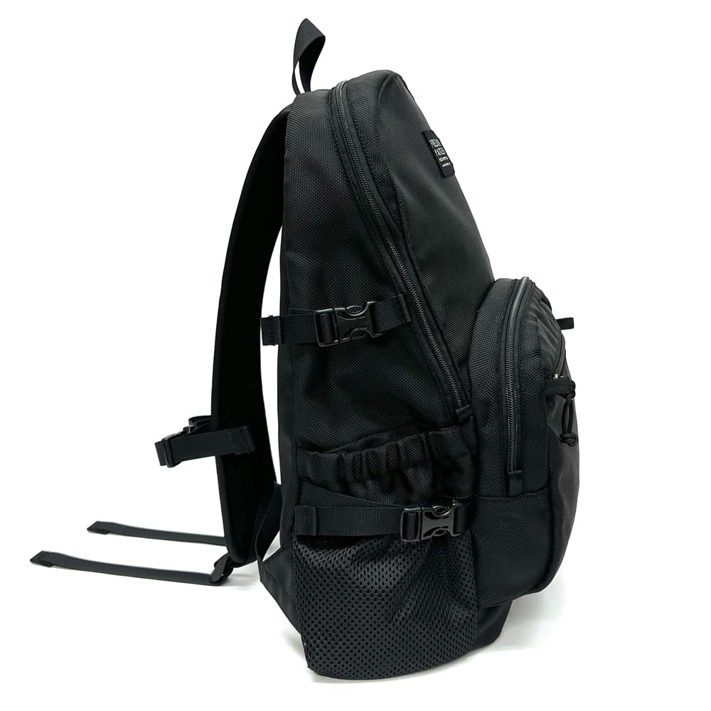 FREDRIK PACKERS DAY PACK TIPI BALLISTIC Schwarz Einheitsgröße Rucksack Hergestellt aus ballistischem Nylon, Wickeltasche für Herren