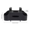1Pc Auto Interior Storage Car Tissue Box Holder with 2 Cup Holders 4 Color Backseat Organizer Creative Organizing Headrest Hooks