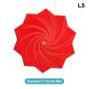 3D Printed Expanded Sensory Fidget Star Star Shaped Fidget Toys With Handles Decompression Toys Stress Relief Whirling Spiral