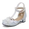 Fashion Beige High Heels Women Shoes Orange Sandals Ladies Branded Pumps Mary Jane Roman Style 12cm White Casual African Straps Summer F