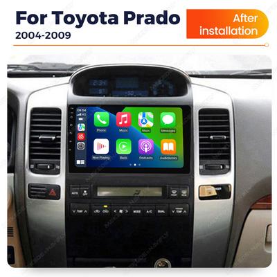 Android Intelligent Systems Car Radio For Toyota Land Cruiser Prado 120 LC120 2003-2009 Video Player Carplay GPS 2Din Head Unit