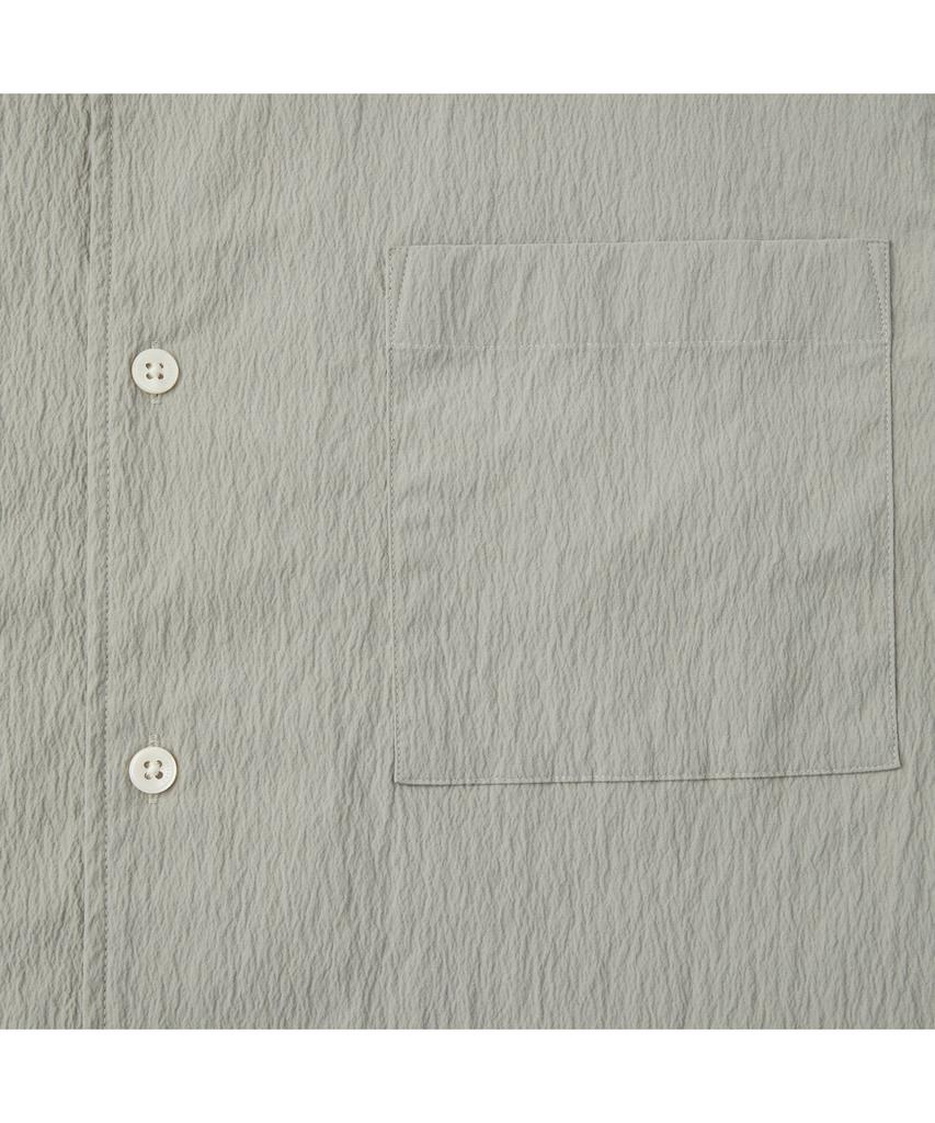 Henlikoteun [Online Exclusive] Short Sleeve Open Collar Shirt Aysam26731Bex