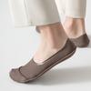 1Pair Short Sock Non Slip Espadrilles Breathable Boat Socks Odor Proof Silicone Casual Style Cotton Thin Men's Fashion