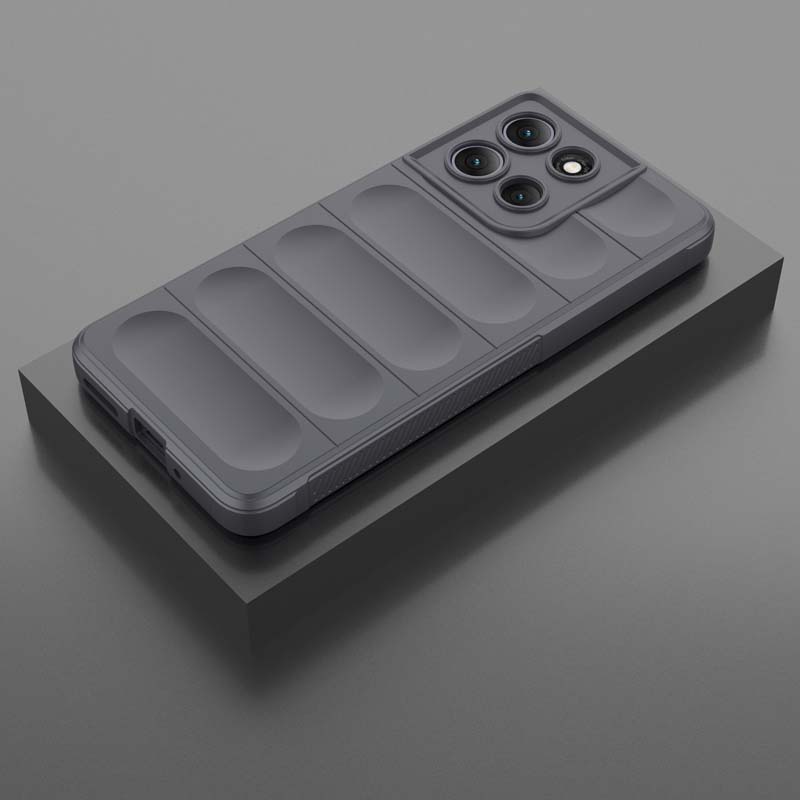 For MOTO G86 Power Case Soft 6D Air Bag Phone Cover for Motorola G56 EDGE 60 Pro STYLUS Fusion G75 G55 Silicone Shockproof Capa