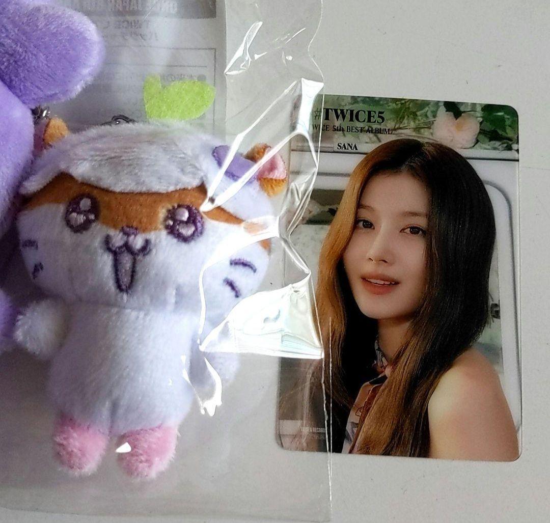 

[USED] TWICE Sana Korokoro Kuririn Bag Charm POPUP 2025 Sanrio