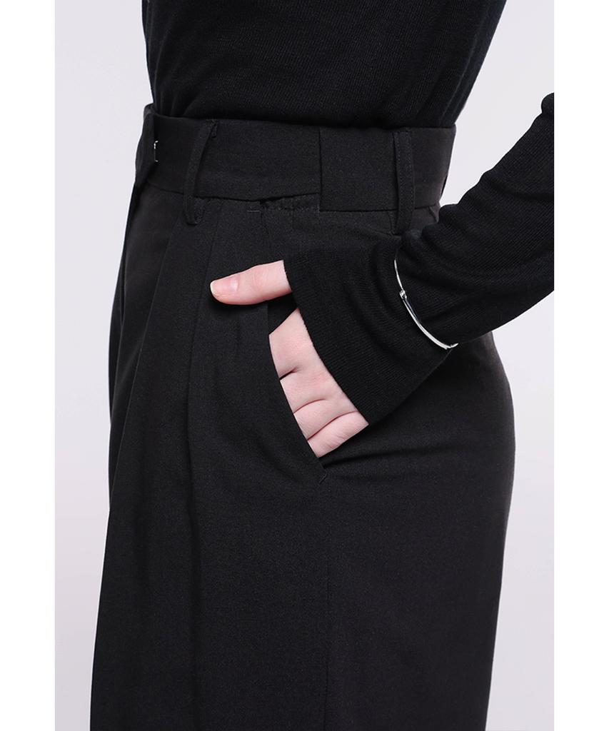Kankeu Hidden Band Bermuda Shorts - Black