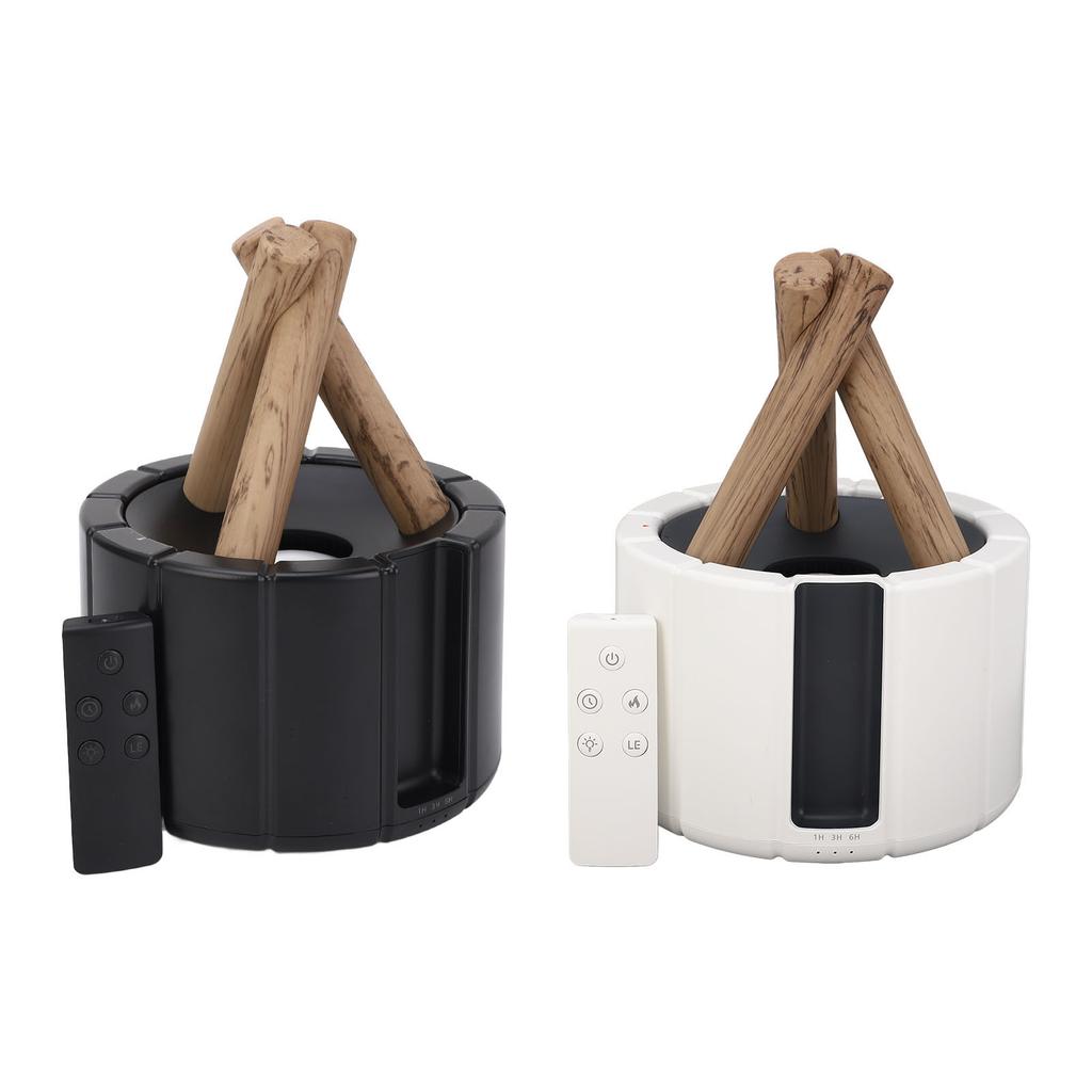 מפיץ ריח מדורה 250 מ"ל מפיץ ריח להבת מדורה חדשני מכשיר אדים מדמה מדורה לבית