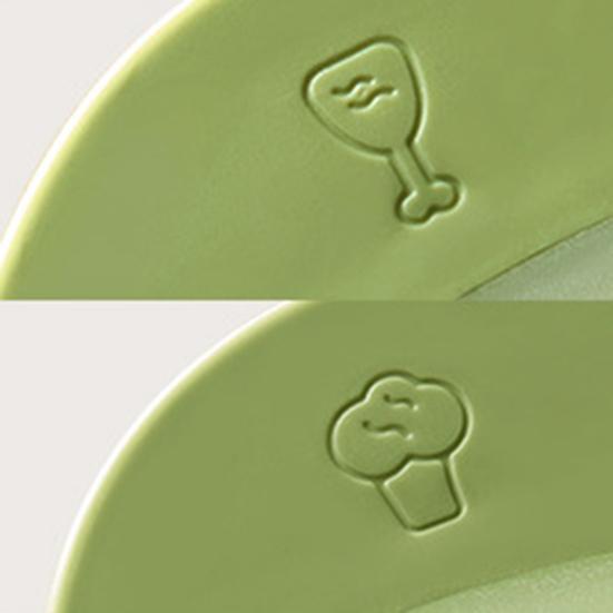 Double-Sided Cutting Board with Non-Slip Edges Food-Grade Plastic Fruits Chopping Board with Hanging Hole Anti-Microbial Space-Saving Cutting Mat