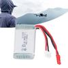 7.4V 850mAh Lithium Battery with JST Red Plug Replacement 703048 Lithium Battery for WLtoys V912 V262 V333 V353 BQ202 RC RC Airplane