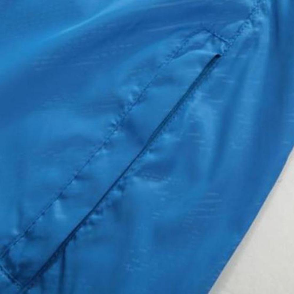 Women Men Solid Color Quick Dry Casual Outdoor Jacket Waterproof Windproof Sunscreen Sports Coat for Jogging