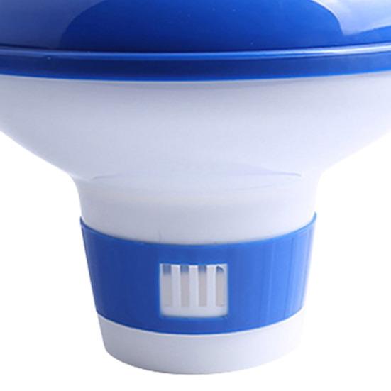 Pool Chlorine Dispenser Floating Chlorine Tablet Holder Adjustable Release Chemical Feeder for Pool Spa Hot Tub