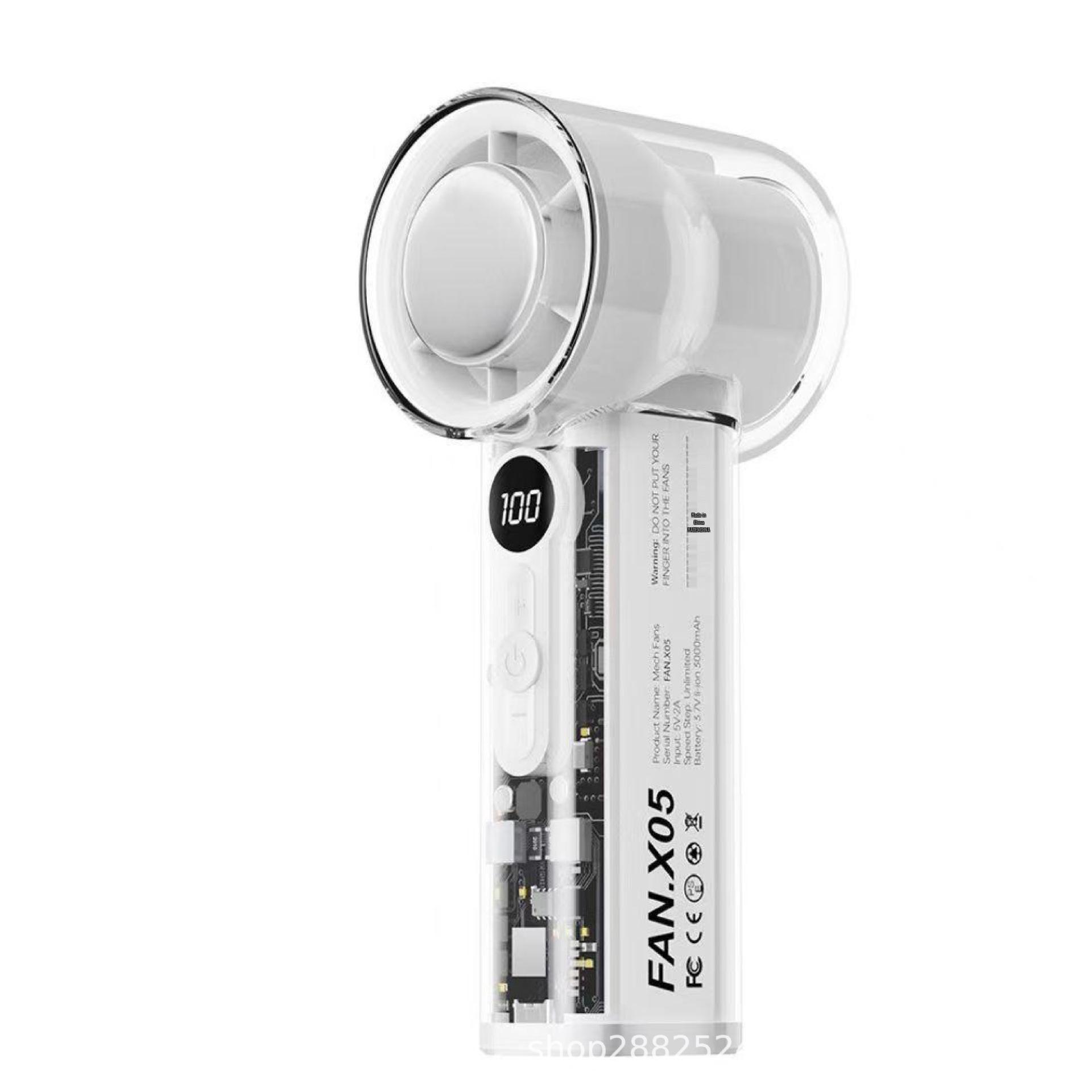 X05 USB-Charged High-Speed Turbine Ice Pack Cooling Fan 111