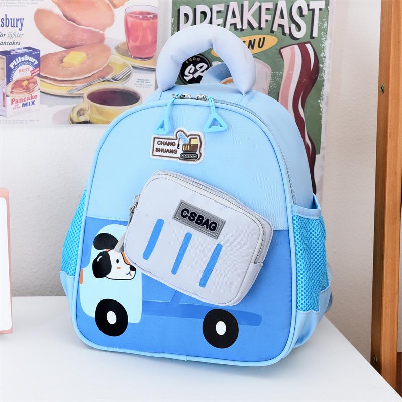 Rucksack für Kinder im koreanischen Cartoon-Stil, leicht, für Jungen und Mädchen - Modisch und rückenschonend für den Kindergarten