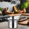 Frying Pot With Basket Stainless Steel Multifunctional Frying Pot With Strainer Basket Kitchen Tool For French Fries Seafood