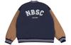 New Balance Baseball Jerseys Men's Navy Blue Baseball Collar Moderate Straight Fit AMJ34309-ECL