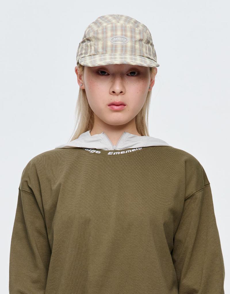 MMLG Mmlg Check Camp Cap (Beige)