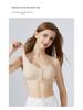 Cross-border Antibacterial Mastectomy Prosthesis Bra with Fake Breast Pads, Seamless Front Closure, for Post-Op and Reduction Support.