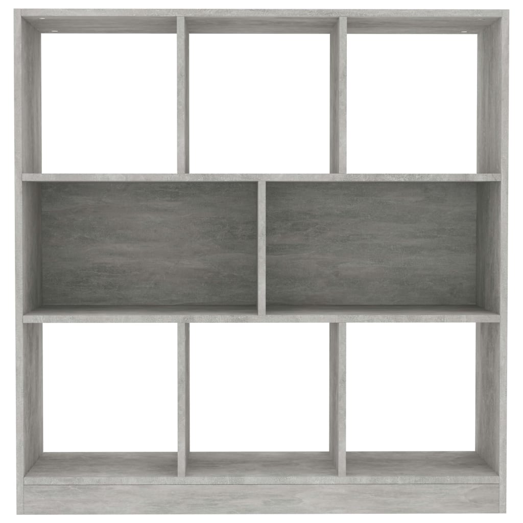 Bookshelf Concrete Grey 97.5 x 29.5 x 100 cm Engineered Wood