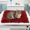 Pet Blanket Winter Sleeping Pad Fleece Comfortable Kitten Winter Nest Mats For Small Medium Puppy Crate Floor Sofa Chair Home