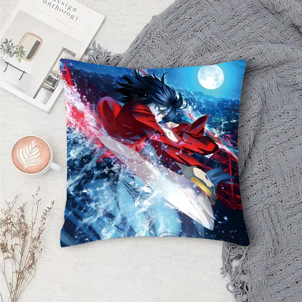 Animation The Garden Of Sinners Pillow Case Fashion Square Pillowcase Bedroom Sofa Room Ins Decoration Leisure