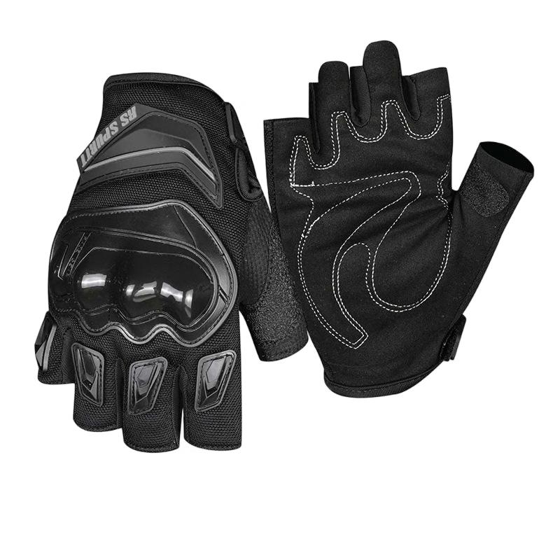 Summer Half-Finger Motorcycle Riding Gloves
