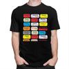 Custom Anesthesia Medication Labels T Shirts Men Pure Cotton Tee Tops Medical Nurse Tshirt Short Sleeve Fashion Tshirt Clothing