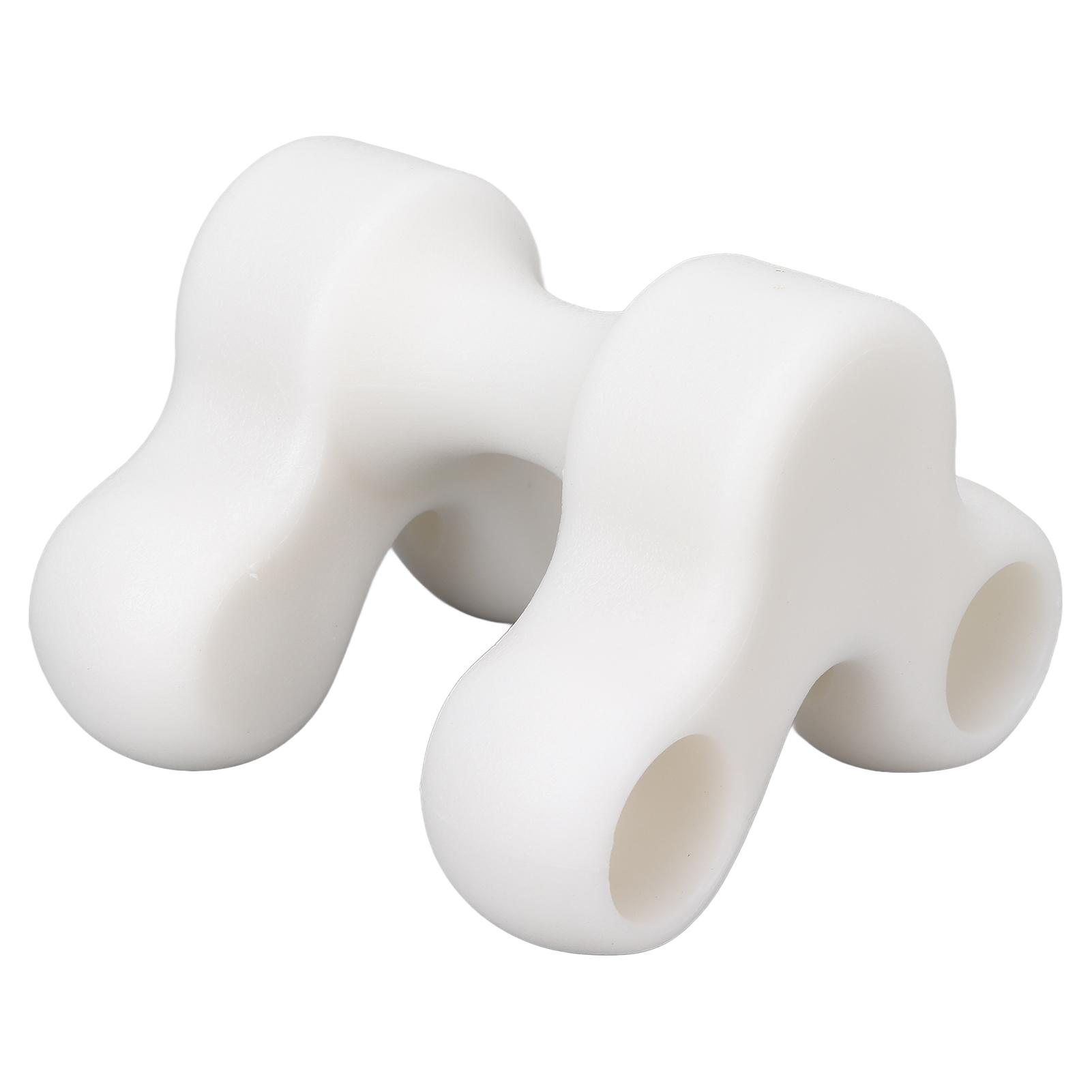 

Cervical Traction Device Home Use Chiropractic Shoulder Repairing Pillow for Spinal Curve TensionWhite білий