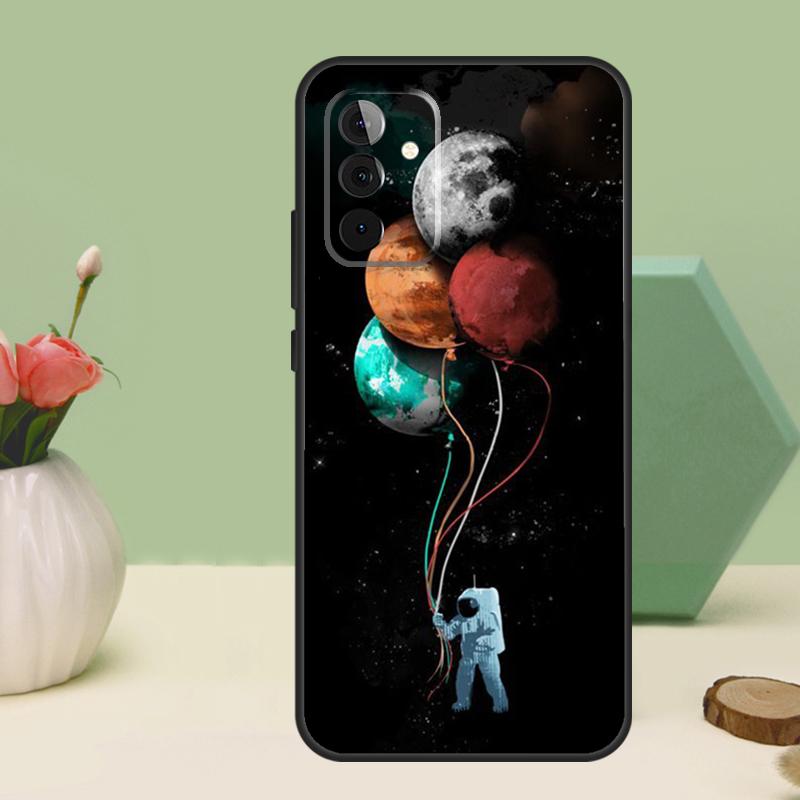 Astronaut Stars Space Planets For Samsung Galaxy A06 A16 A26 A36 A56 A52 A53 A33 A13 A34 A54 A14 A15 A35 A55 A22 A32 Case
