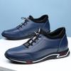Breathable inner heightening shoes leather shoes invisible 6cm men's leather 8cm hole sports small casual heightening shoes men