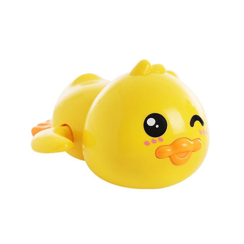 Wind-Up Baby Bath Toy Set: Duck, Dolphin, & Turtle