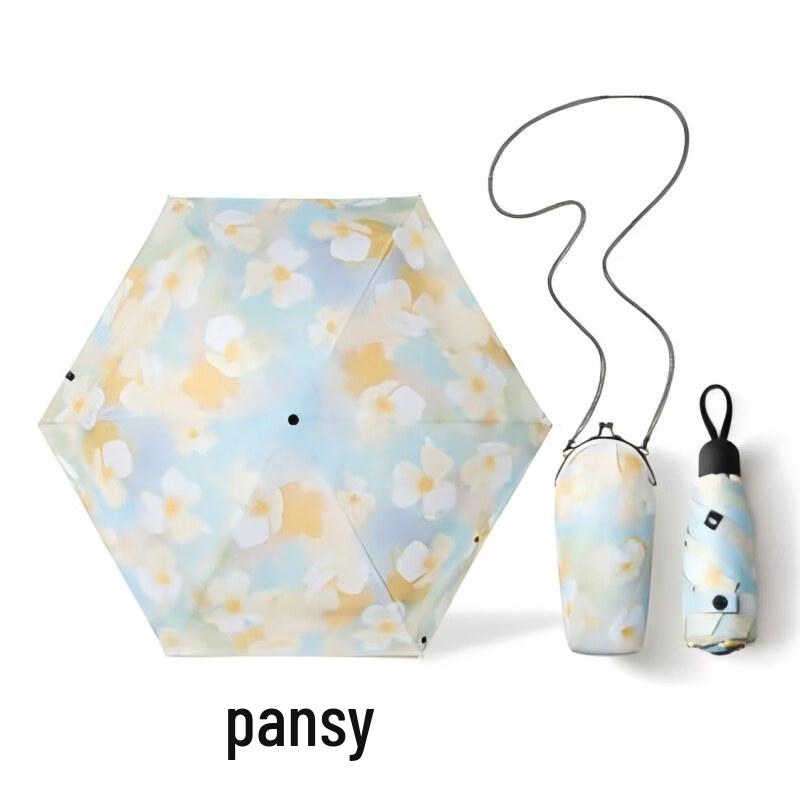 Beneunder Portable UV Protection Five-Fold Sun Umbrella