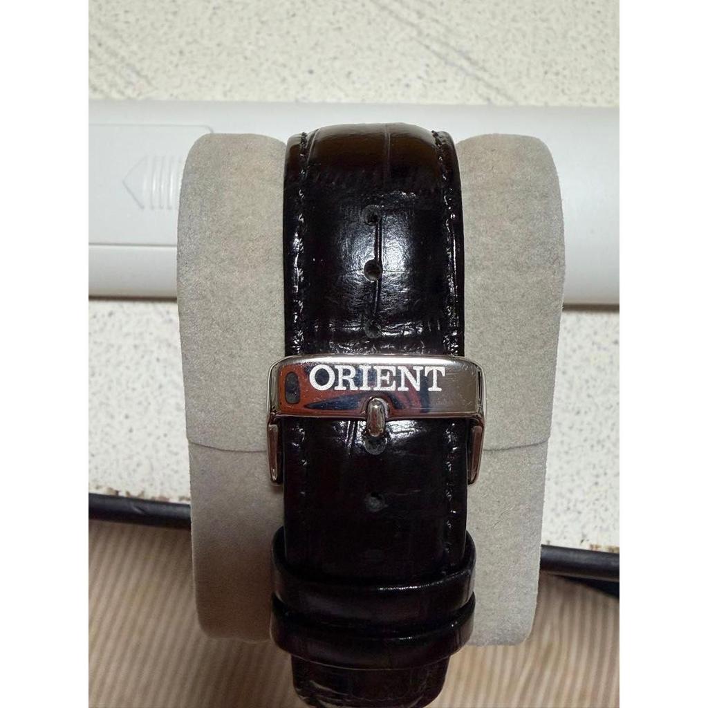 Used ORIENT Automatic Orient automatic watch blue dial