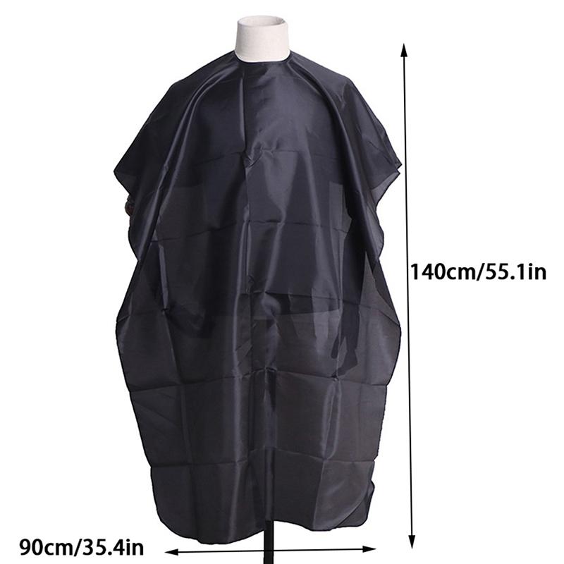 Black Salon Barber Cape for Men Women Hair Cutting Cape Hairdressing Cape Hair Cut Apron Hair Shampoo Dye Tools Accessories