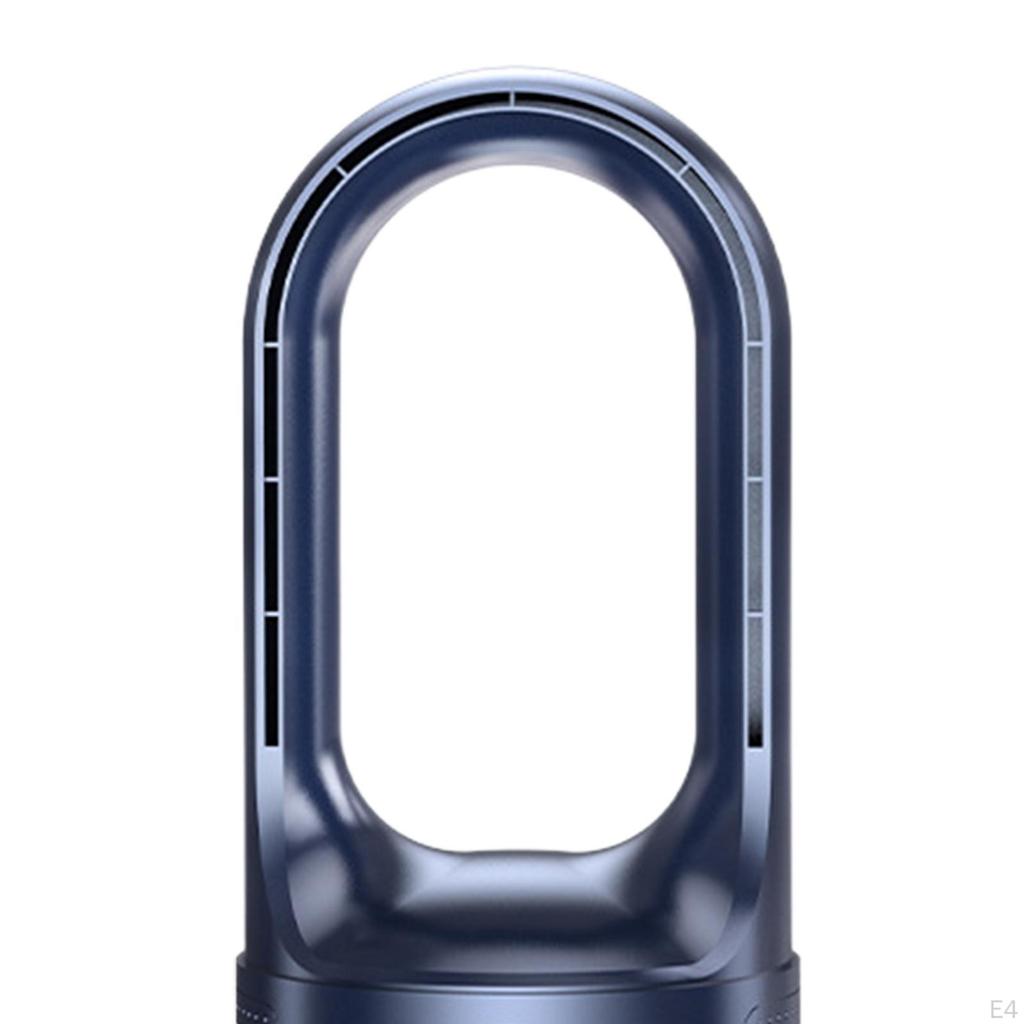 13 Inch Bladeless Fan Desktop with 6 Cooling Speeds USB Charging Touch Control for Bedroom